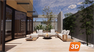 Outdoor Sofa Skp Files